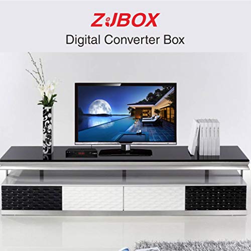 Digital TV Converter Box, ATSC Cabal Box ZJBOX for Analog HDTV
