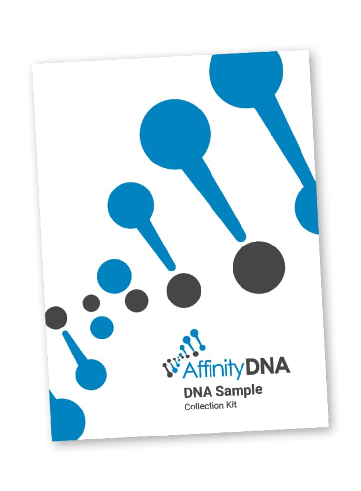 AffinityDNA Twin DNA Testing Kit - Home Accurate Genetic Swab Test | Twin Zygosity Home DNA Test Kits for 2 Twins | Results in 4 Working Days | A Complete Kit with No Extra Fees