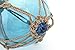 IMAX 50890-3 Buoyant Glass Floats in Blue - Set of 3 Glass Fishing Net Floats - Coastal Indoor and Outdoor Accessory. Decorative Accessories