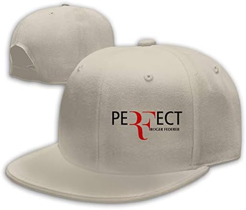 Ooiilpe Men&Women Baseball Hat Roger Federer Baseball Cap Gray