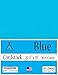 Clear Path Paper - Blue Cardstock - 8.5 x 11 inch - 65Lb Cover - 50 Sheets