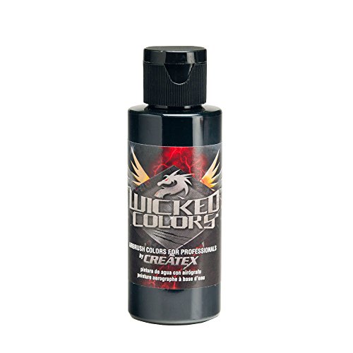 UPC 717893200515, Wicked Colors 2-Ounce Wicked Airbrush, Detail Black