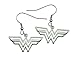 Wonder Woman 316l Surgical Stainless Steel Earrings.
