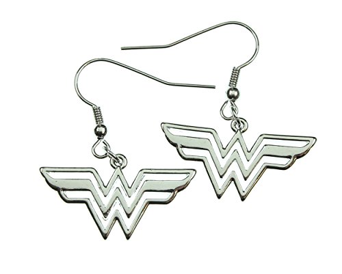 Wonder Woman 316l Surgical Stainless Steel Earrings.