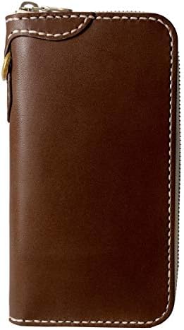 ラウンドファスナー ロングウォレット タイプ1 サドルベーシック オイルレザー 革財布 サドルレザー ハンドメイド メンズ ビジネス ヌメ革 経年変化 ベジタブルタンニンなめし 本革 Diplomiya Com