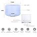 Ceenwes Essential Oil Diffuser 500ML Aromatherapy Diffuser with 7 LED Color Light Changing Mute Design Aroma Diffuser 4 Timer Setting Cool Mist Oil Diffuser Waterless Auto Shut-Off for Home Office