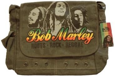 Bob Marley Roots Rock Reggae Messenger Bag