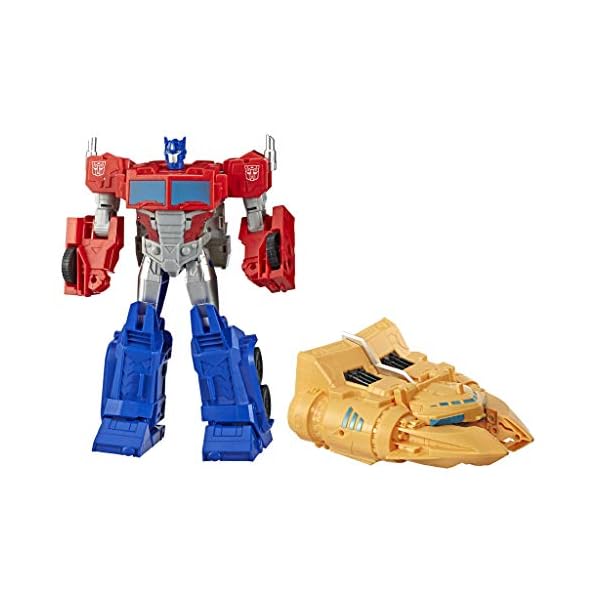 TRANSFORMERS Toys Cyberverse Spark Armour Ark Power Optimus Prime Action Figure – Combines with Ark Power Vehicle to…