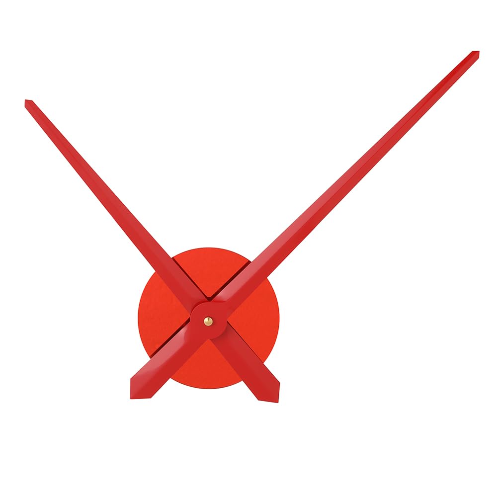 LOZMOM DIY Large Clock Hands 3D Needles Wall Clocks