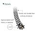 Aupek Reflective Round Short Shoelaces Black 54 inch for outdoor sport