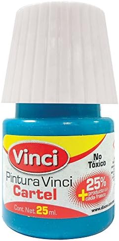 Vinci- Pintura esc 25ml azl turq 65 cartel vinci: Amazon.com.mx: Oficina y  papelerÃa