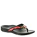 Vionic Womens Tide II Sandal Black Floral Size 9