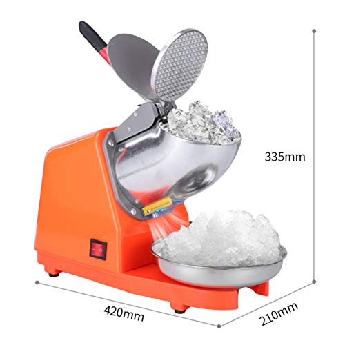 Eiscrusher Elektrisch Ice Crusher Smoothie Maker Edelstahl Eiszerkleinerer Home Bar Eiswürfelzerkleinerer Für Cocktails… – Bild 5