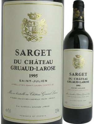Amazon Co Jp シャトー グリュオ ラローズ 赤ワイン サルジェ ド グリュオ ラローズ 1995 750ml 通販 食品 飲料 お酒