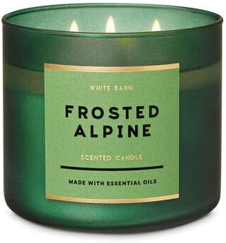 White Barn BBW Frosted Alpine 3-Wick Candle 2020