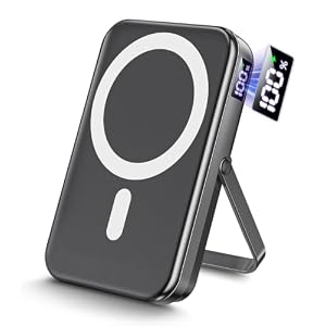 モバイルバッテリー MagSafe対応 16000mAh PD22.5W急速充電 3台同時充電可能 大容量 マグネット式 マグセーフ