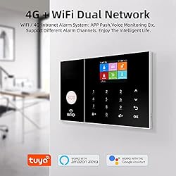 Clouree 4G Smart Home Security Alarm Kits, Wireless