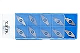 Diamond shape Carbide Replacement Insert Cutter 10mm(.39”)X28mm(1.10”),Diameter 4.3mm(.17”) , Pack of 10, For Mini, Mid Full And Pro Size Detailers Wood Turning tools