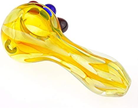 3.1 inch Mini Color Glass Handmade (Yellow)