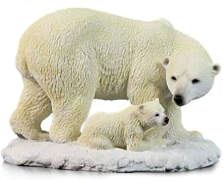 Amazon Co Jp Veronese ヴェロネーゼ ホッキョクグマ 親子 雪 動物 カラー フィギュア ホビー