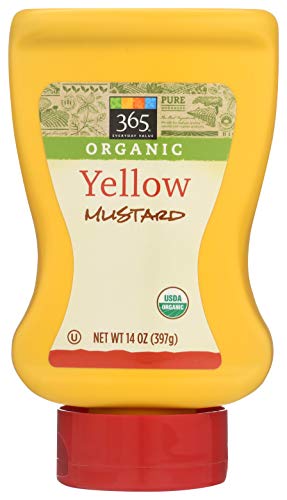 365 EVERYDAY VALUE, ORGANIC YELLOW MUSTARD, 14 OZ