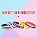 Totem World 20 Rubber Bracelets for Kids Pokemon Theme Birthday Party Favors - Durable Silicone Bracelets Provide Hours of Fun - Assorted Inspired Detective Pikachu Mewtwo Eevee Greninja Poke and Ball