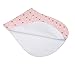 Baby Burp Cloths Set for Girls Premium 100% Organic Cotton Absorbent Triple Layer Towels Burping Rags Pads for Newborns, Baby Shower/Registry Gifts