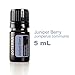 doTERRA Juniper Berry Essential Oil - Supports Healthy Kidney and Urinary Tract Function, Natural Skin Toner, Cleanser, Detoxifying Agent, Calming Effect; for Diffusion, Internal, Topical Use - 5 ml