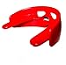 Orthomechanic Orthodontic Mouth Guard Orthoguard - Designed for Athletes with or Without Braces - Breathable Strapless Dual Mouthguard - Red