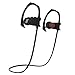 Bluetooth Headphones,V4.1 Wireless In-Ear Sports Earbuds Sweatproof Earphones Noise Cancelling Headsets with Mic. (Black)