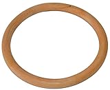 YEESAM Deluxe Wing Chun Training Ring - Bamboo Rattan / Stainless Ring Yongchun Yewen Sau Sticky Hand Leg Strength Training Tsun Siu Lum Kung Fu Rings Taiji (Rattan Ring, 215 mm)