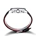 MEGIR Fashion Design Mens Watch with 3eye Decoration Dials and Nail Scale Quartz (White)
