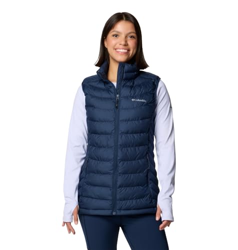 Columbia Women’s Powder Lite II Vest, Collegiate Navy, 2X Plus