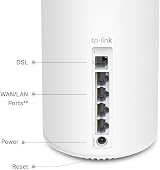 TP-Link Deco X50-DSL AX3000 VDSL Mesh WiFi 6 Router 4x WAN LAN HomeShield view 2