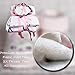 Baby Monthly Milestone Blanket Girl - Unicorn Plush Fleece Baby Photography Backdrop Memory Blanket for Newborns Large - New Moms Baby Shower Gift Set
