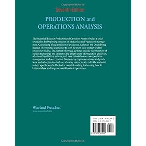 Production and Operations Analysis, Seventh Edition