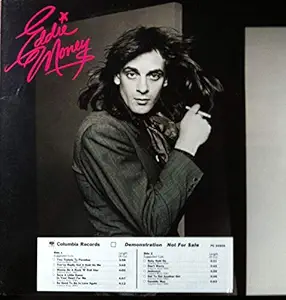 Eddie Money 1977 Self Titled Debut LP - Columbia Records 1977 - 