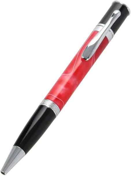 Amazon Co Jp ユニバーサルランゲージ Monteverde Jewelria 回転式ボールペン レッド 服 ファッション小物