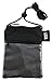 Ensign Peak Neck Wallet with 3 Pockets, Pen Holder and Adjustable Cord (Black)