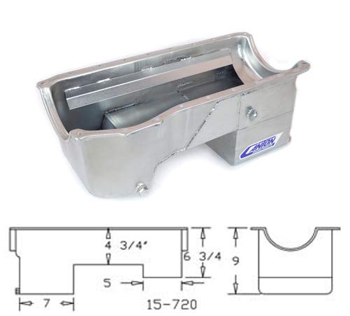 Canton Racing 15-720 Oil Pan (351C Rear Sump Fox Body Conversion Street), 1 Pack - Thumbnail 3