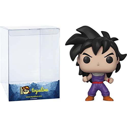 Funko Son Goku [Ultra Instinct]: Dragonball Super X POP! Figura De Vinilo De Animación Y 1 Paquete De Protector Gráfico De Plástico PET [#386 / 31633 - B