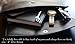 Pen Loop Holder Clips - 2 Top & 2 Side Fit - Great for Clipboard, Planner, Calendar, Sketchbooks & Journals Like Leuchtturm, Rhodia, Levenger Bonus: Pen Holder Clip & Ebook Fit Any Size Pen