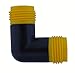 Mr. Drip .580 Soaker Hose Elbow, Bag of 25