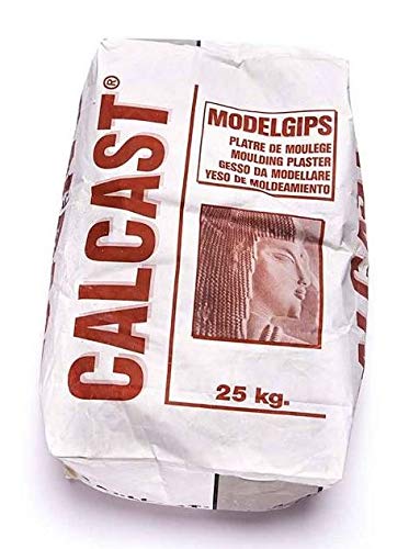 BICK 25 kg Modelling Plaster of Paris White Calcast 100