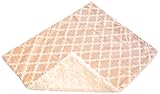 GoodDogBeds 15 by 18-Inch Cuddle Fabric BaaBaa Dog Blanket, Small, Beige Moroccan