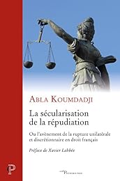 La  sécularisation de la répudiation