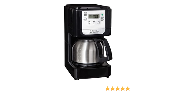 SUNBEAM 5 CUP PROGRAMMABLE COFFEEMAKER 