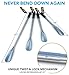 Shoe Horn Pro Precision - Premium Extra Long Handled Telescopic, Twist & Lock To 31”, Extendable & Collapsible, Stainless Steel - The Last Shoe Horn You'll Ever Need (Black)