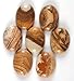 30x22mm Oval Cabochon CAB Flatback Semi-Precious Gemstone Ring Face (Picture Jasper)