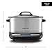 Gourmia GMC680 11 in 1 Multi Cooker + Sous Vide - LCD Pedestal Display - Multiple Cooking Options - Bonus Accessories - Free Recipe Book - 6.5 Qt - 1500W - Stainless Steel